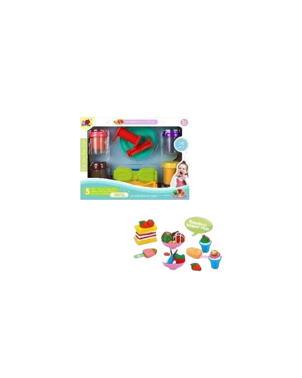 Σετ κατασκευών DIY με πλαστελίνη - Delicious Candies - 5838-15