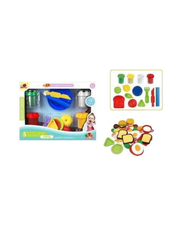 Σετ κατασκευών DIY με πλαστελίνη - Delicious - 5838-13