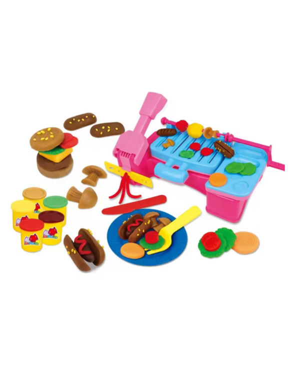 Σετ κατασκευών DIY με πλαστελίνη - Barbeque - 5838-29