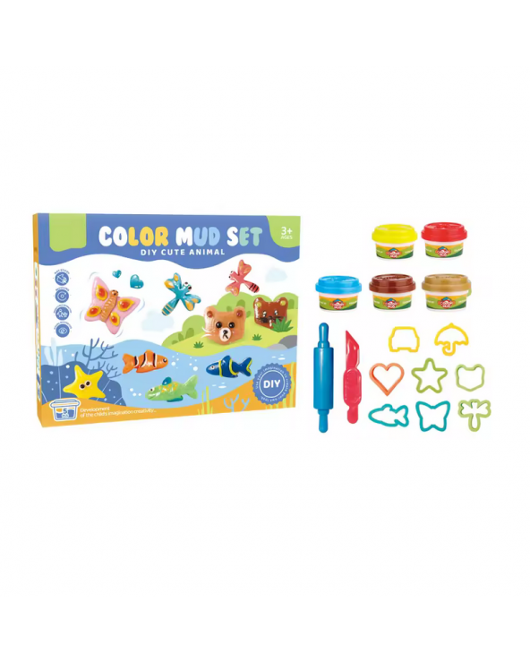 Σετ κατασκευών DIY με πλαστελίνη - 5838-139B