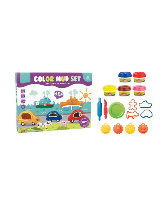 Σετ κατασκευών DIY με πλαστελίνη - 25g 5838-140B
