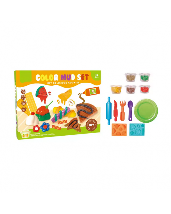 Σετ κατασκευών DIY με πλαστελίνη - Delicious - 5838-137A