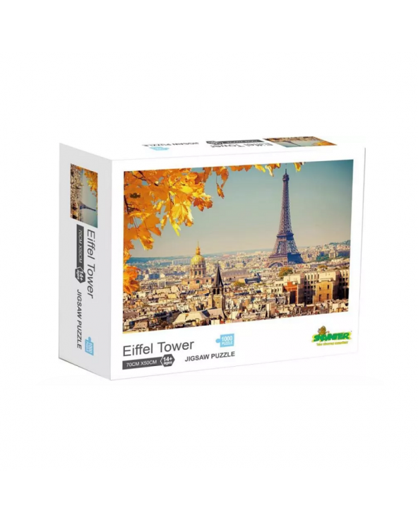 Puzzle 1000 κομματιών - Eiffel Tower - 88351F