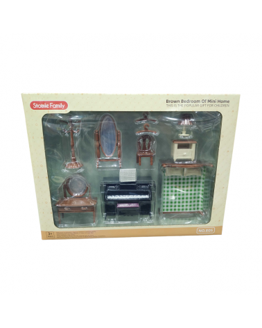 Παιχνίδι σετ Κρεβατοκάμαρας με αξεσουάρ - E05