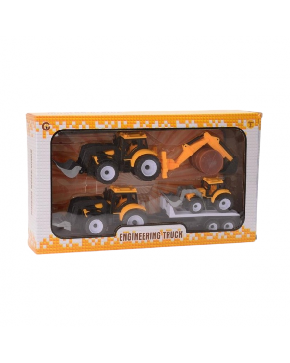 Σετ αγροτικά οχήματα με αξεσουάρ - 9982-90A