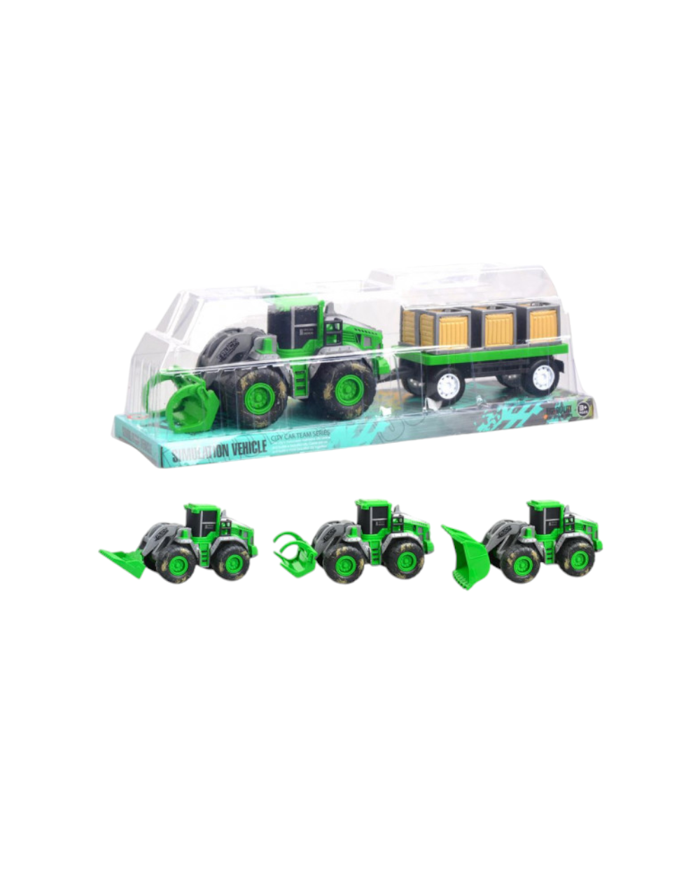 Παιδικό αγροτικό όχημα - Τρακτέρ - 99750-4