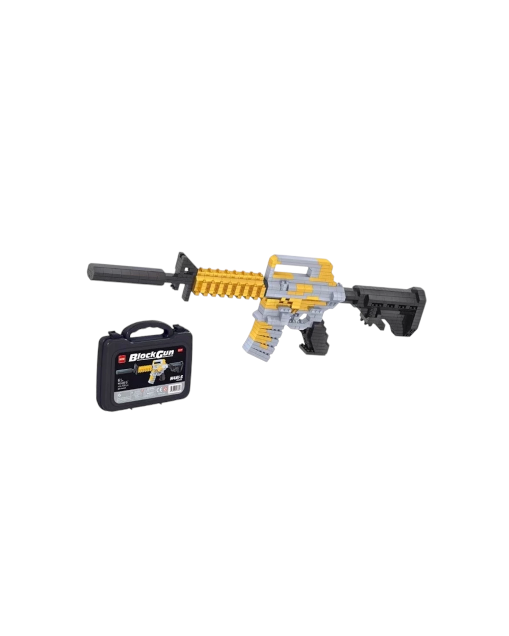 Συναρμολογούμενο όπλο DIY - 682-5 - M4A1-S - 759pcs