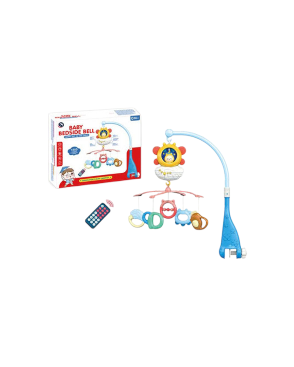 Βρεφικό μουσικό περιστρεφόμενο καρουζέλ κούνιας - BM1210