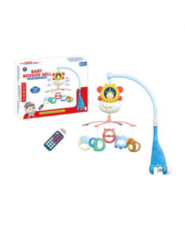 Βρεφικό μουσικό περιστρεφόμενο καρουζέλ κούνιας - BM1210