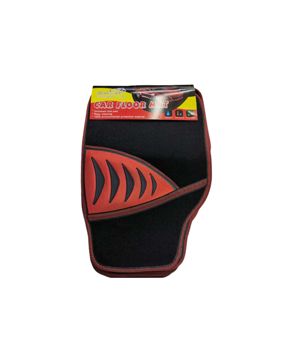 Πατάκια αυτοκινήτου – Celebrity Car - 102 - 4pcs - 122162 - Red