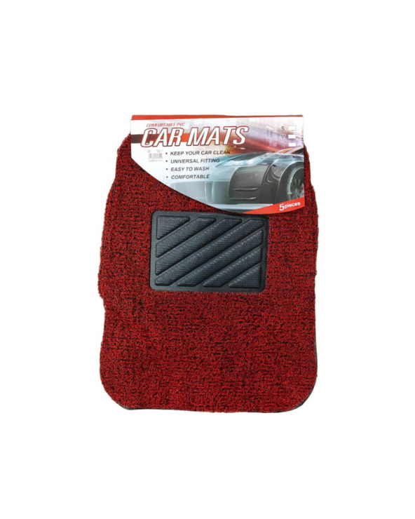 Πατάκια αυτοκινήτου - 4pcs - QS-01 - 122377 - Red