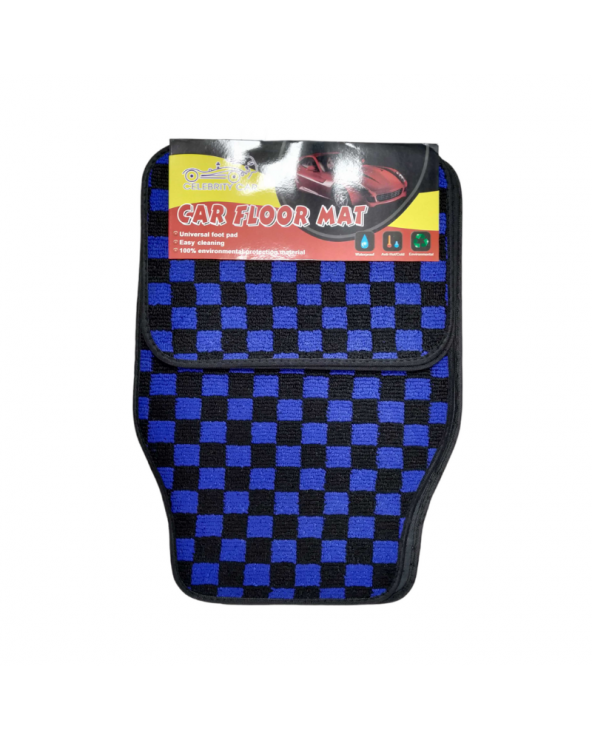 Πατάκια αυτοκινήτου - 4pcs - GZ01 - 122384 - Blue