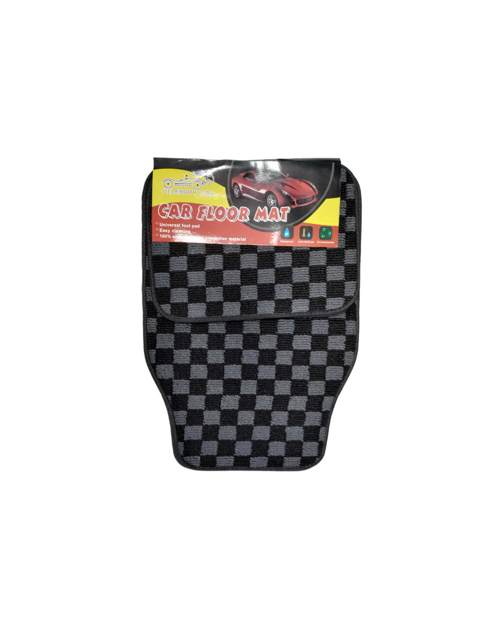 Πατάκια αυτοκινήτου - 4pcs - GZ01 - 122384 - Grey