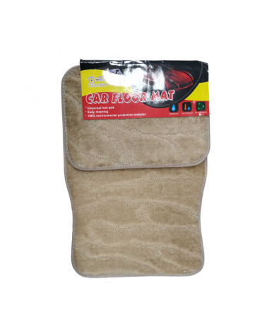 Πατάκια αυτοκινήτου - Celebrity Car - 4pcs - TH01 - 122391 - Beige