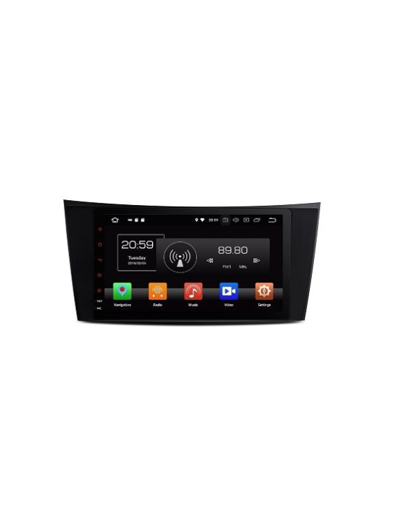 Ηχοσύστημα αυτοκινήτου 2DIN - Mercedes - E-Class - Android - 02 -08 