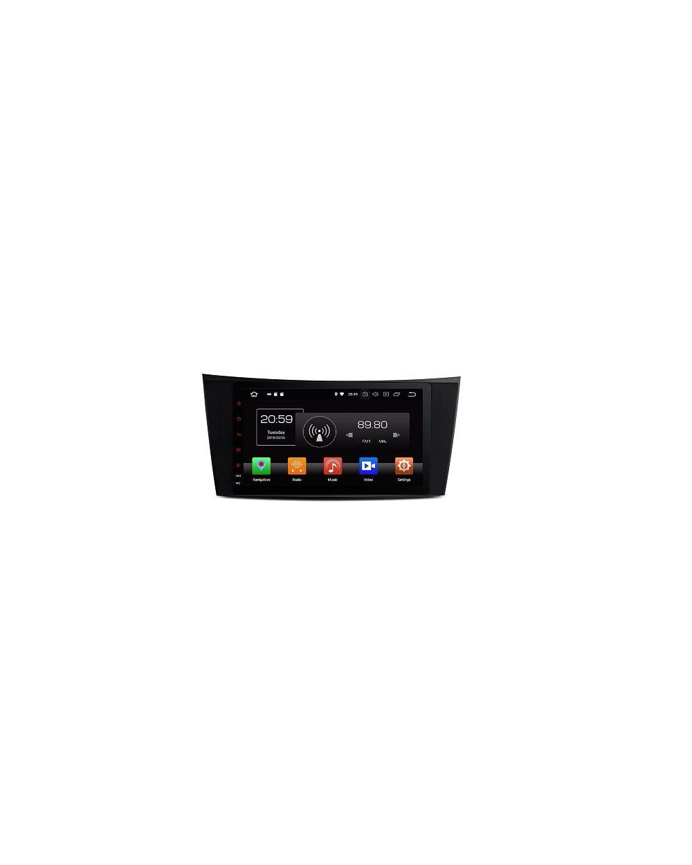 Ηχοσύστημα αυτοκινήτου 2DIN - Mercedes - E-Class - Android - 02 -08 