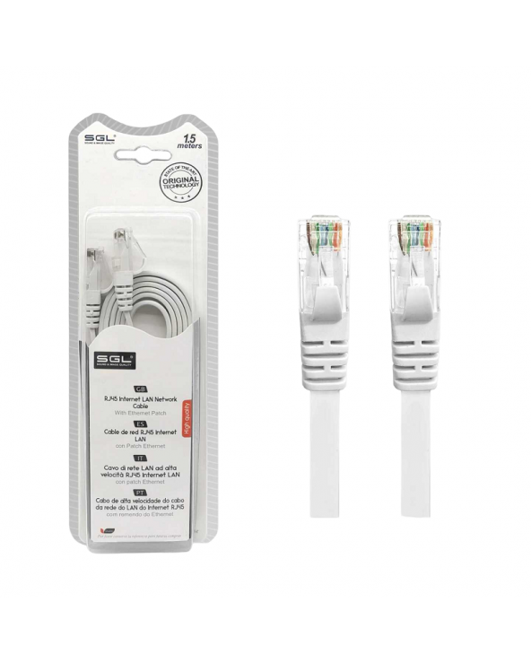 Καλώδιο δικτύου Ethernet - Πλακέ - A8P8C - 1.5m