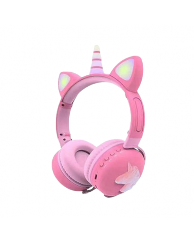 Ασύρματα ακουστικά - Unicorn Headphones - ME17 - 258606 - Pink