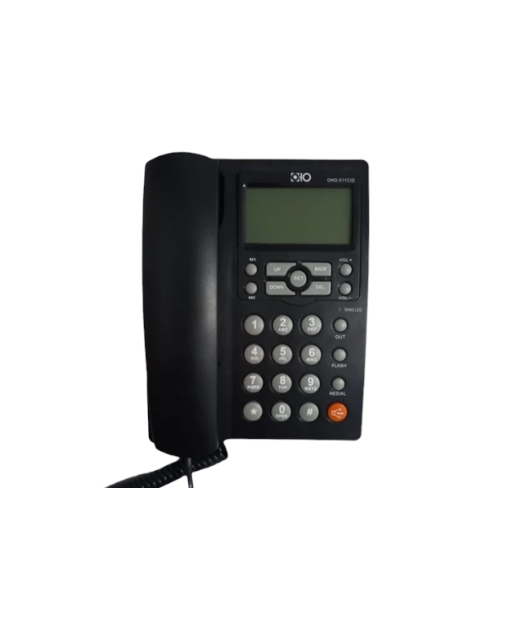 Ενσύρματο σταθερό τηλέφωνο - OHO-011 - 300641 - Black