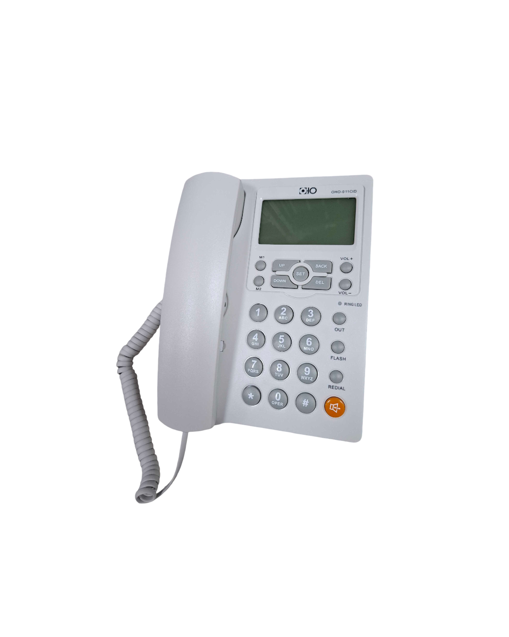 Ενσύρματο σταθερό τηλέφωνο - OHO-011 - 300641 - White