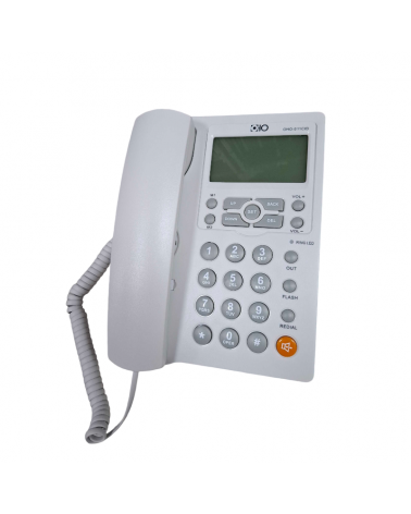 Ενσύρματο σταθερό τηλέφωνο - OHO-011 - 300641 - White