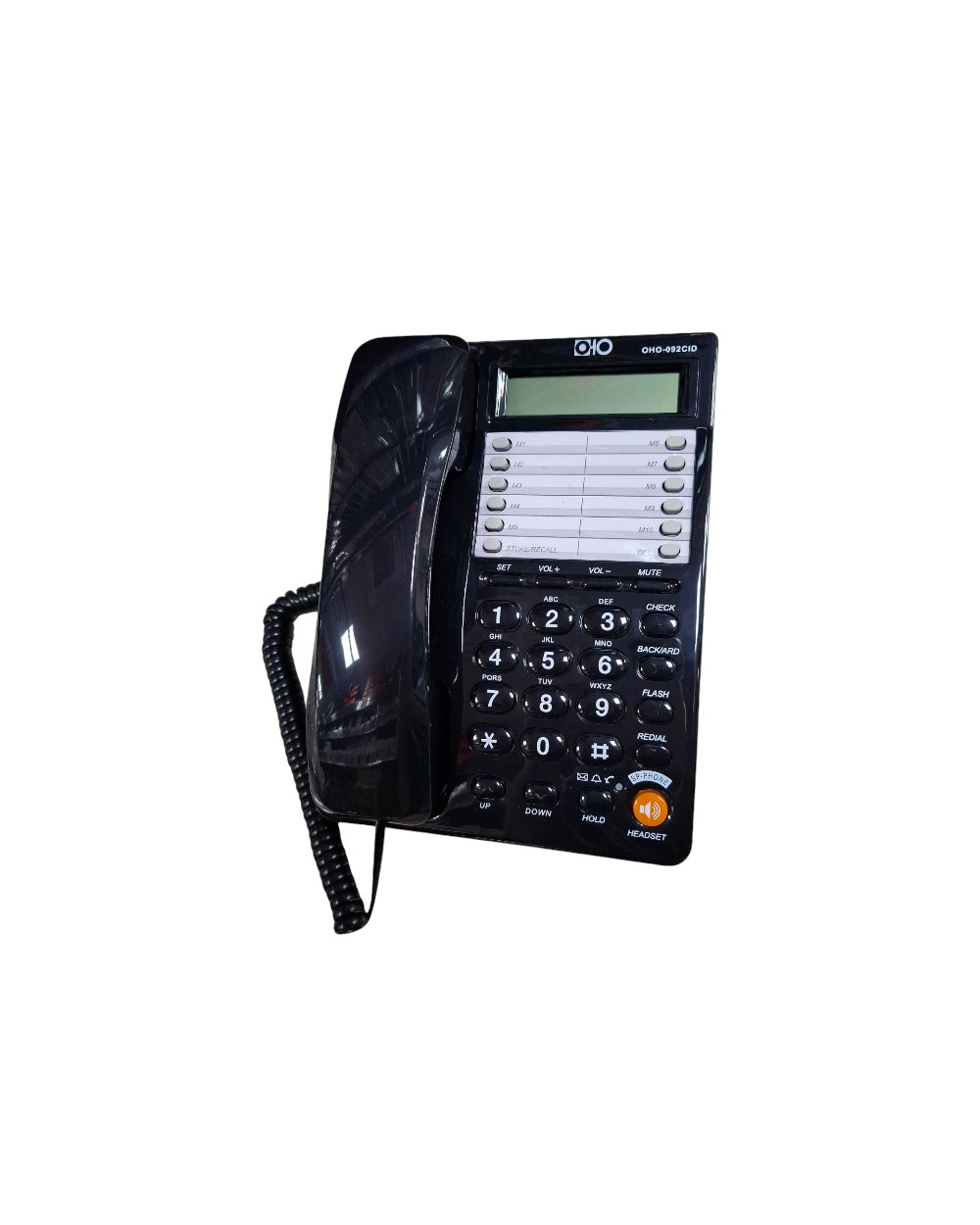 Ενσύρματο σταθερό τηλέφωνο - OHO-092 - 300757 - Black