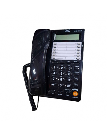 Ενσύρματο σταθερό τηλέφωνο - OHO-092 - 300757 - Black