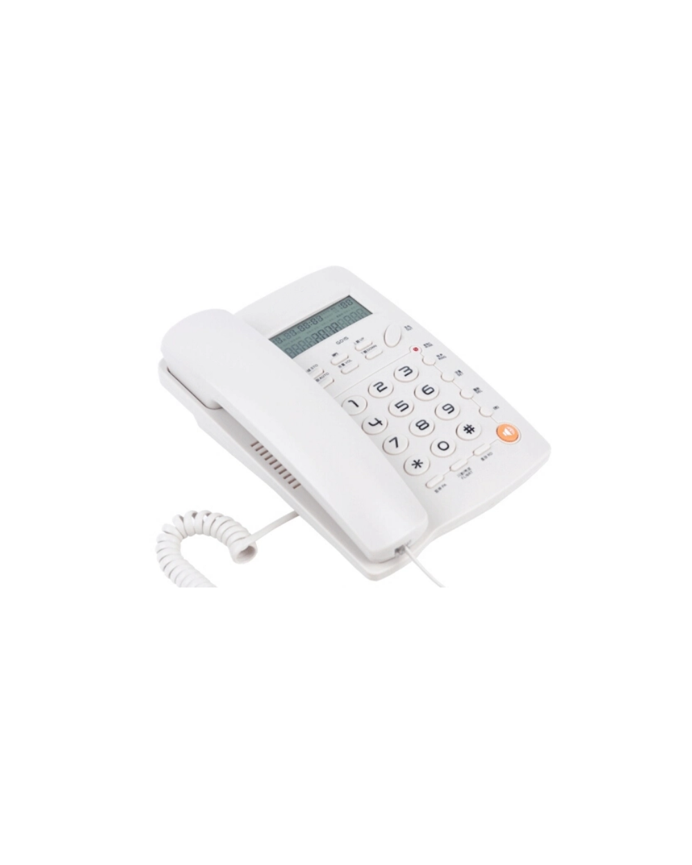 Ενσύρματο σταθερό τηλέφωνο - OHO-03 - 690033 - White