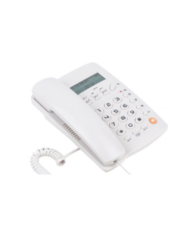 Ενσύρματο σταθερό τηλέφωνο - OHO-03 - 690033 - White