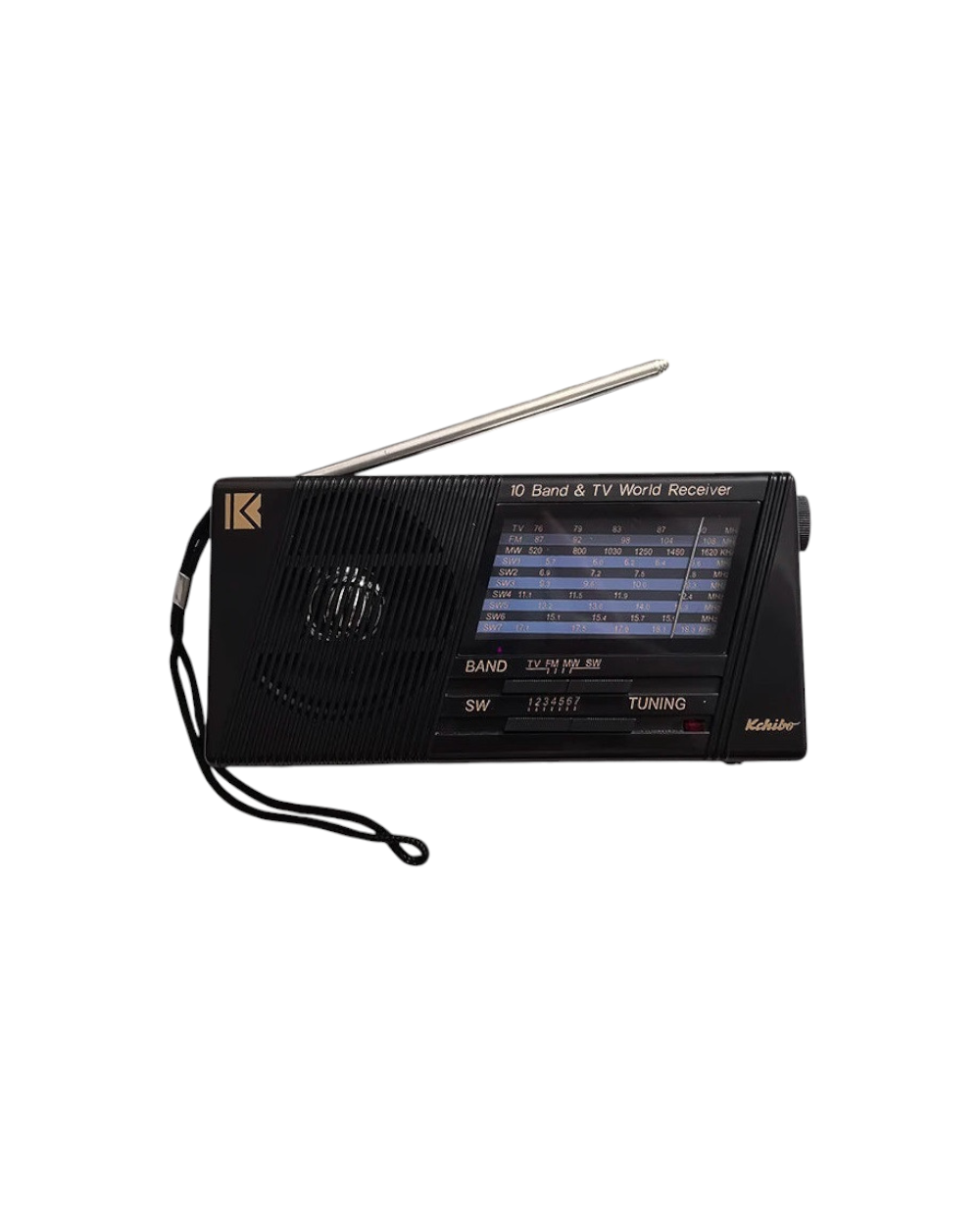 Φορητό ραδιόφωνο - KK8108T - 481089 - Black
