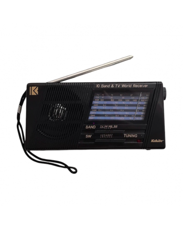 Φορητό ραδιόφωνο - KK8108T - 481089 - Black