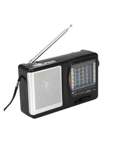 Φορητό ραδιόφωνο - KK9812 - 498124 - Black