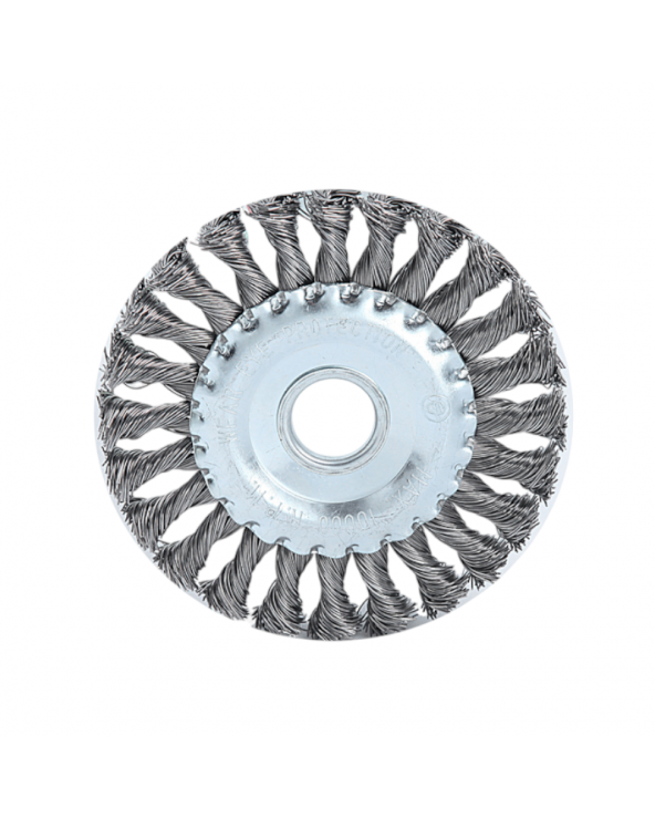 Συρματόβουρτσα πλεκτή για τροχό - 5""/125mm - Finder