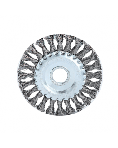 Συρματόβουρτσα πλεκτή για τροχό - 5""/125mm - Finder