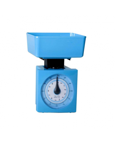 Αναλογική ζυγαριά κουζίνας με κάδο - KS-015 - 112425 - Blue