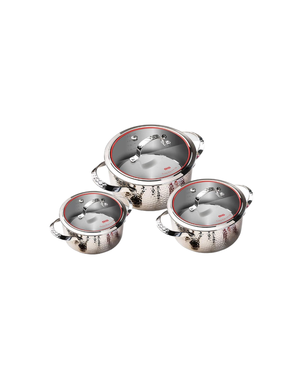 Σετ κατσαρόλες - 3pcs - CS001-S02 - DSP