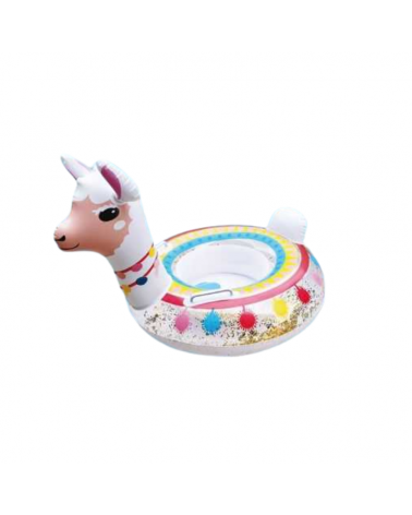 Φουσκωτό σωσίβιο Llama με κάθισμα και λαβές - 80cm