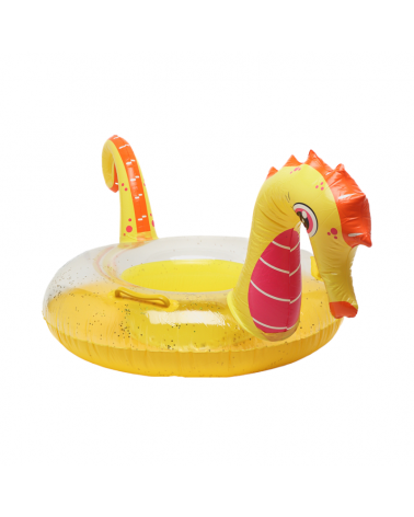 Φουσκωτό σωσίβιο Seahorse με κάθισμα και λαβές - 80cm - 150434 - Yellow