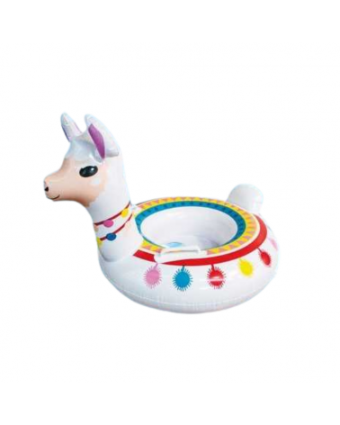 Φουσκωτό σωσίβιο Llama με κάθισμα και λαβές - 80cm