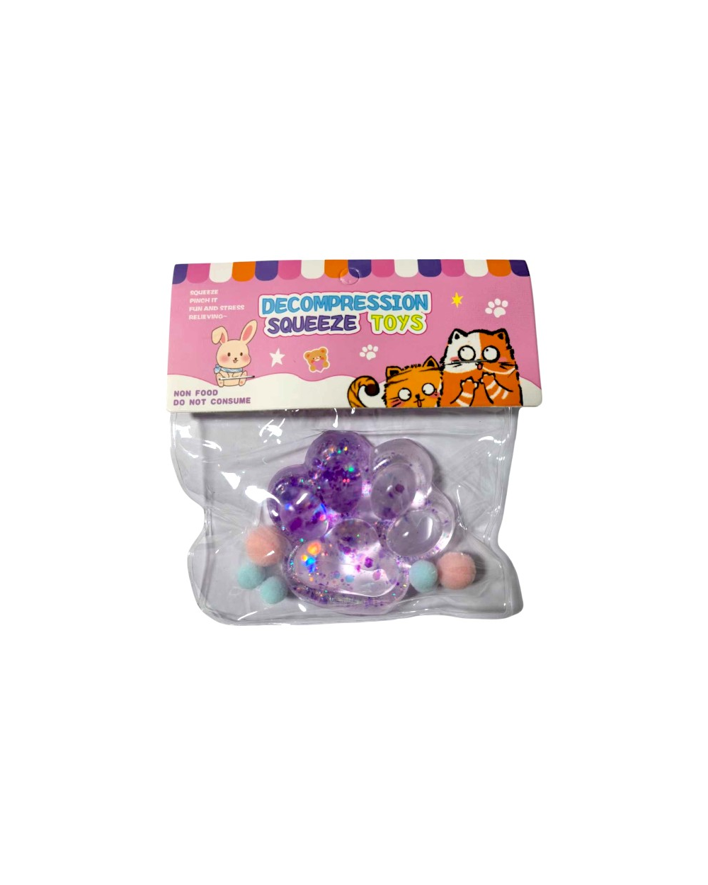 Πατούσα Antistress Squishy - Σετ 16pcs - GA524-4