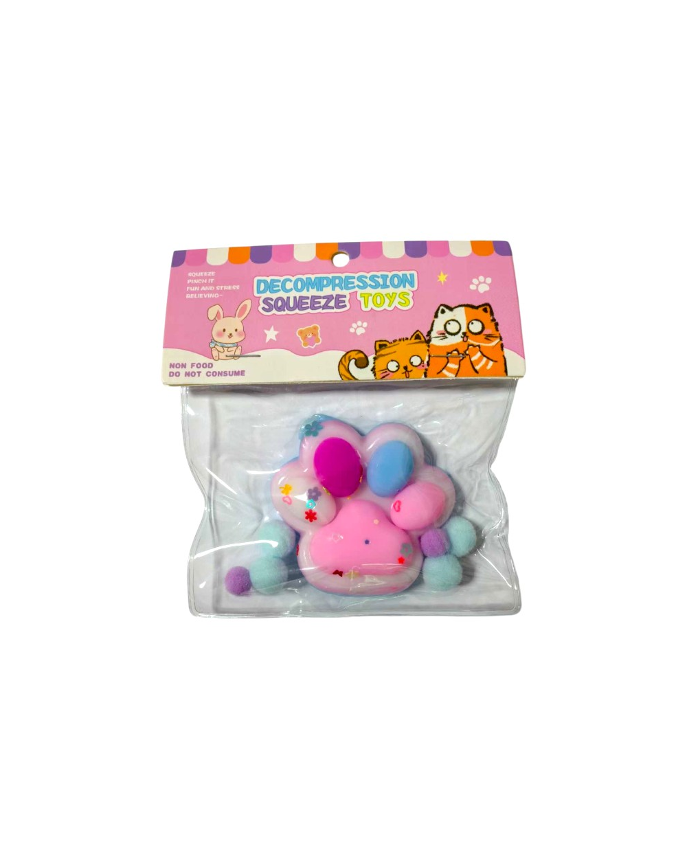 Πατούσα Antistress Squishy - Σετ 16pcs - GA524-6