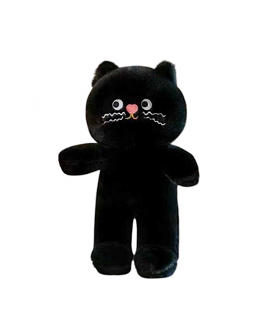 Λούτρινο κουκλάκι Γατάκι - 31cm - 660044 - Black