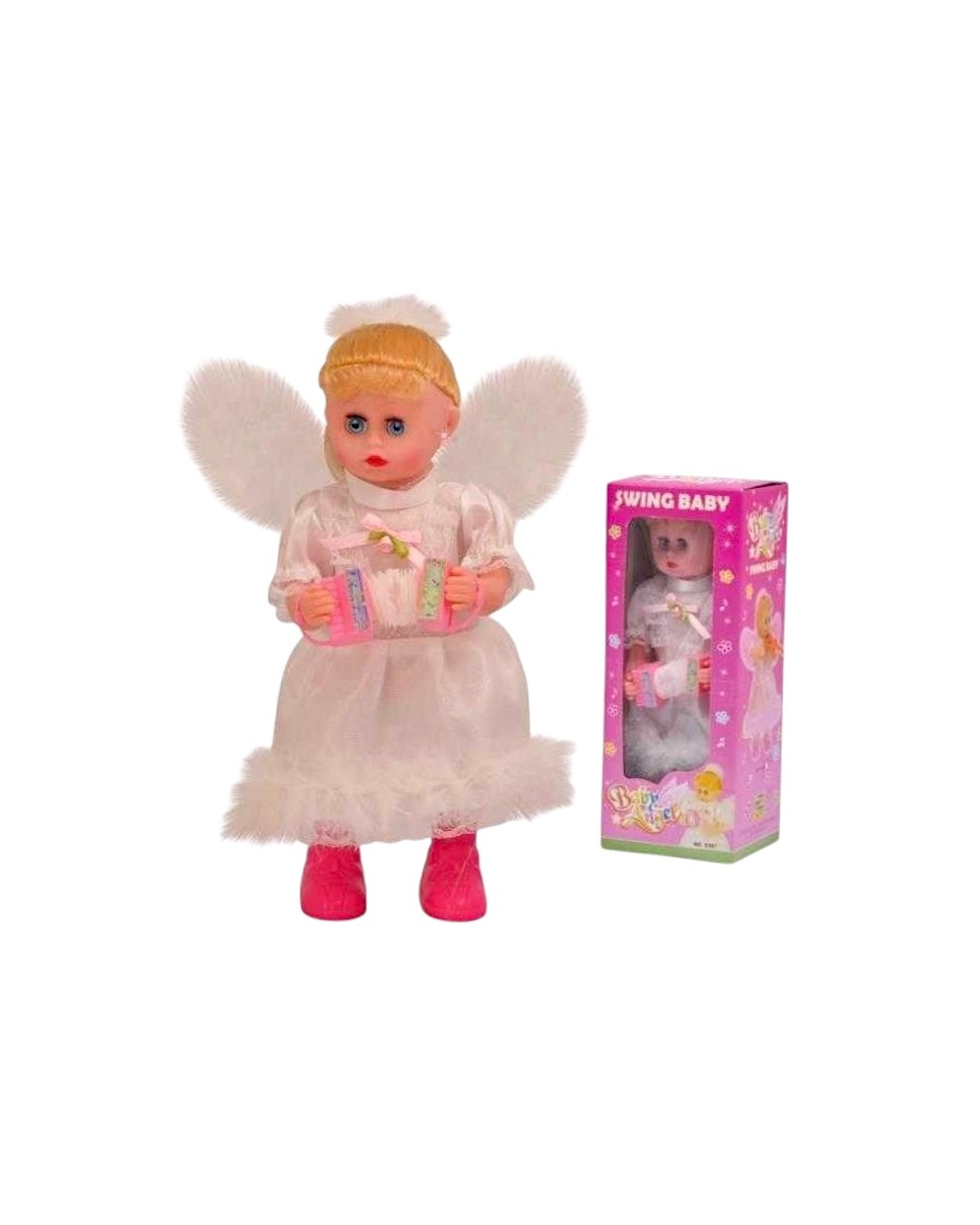 Κούκλα αγγελάκι με κίνηση και ήχο - 6359