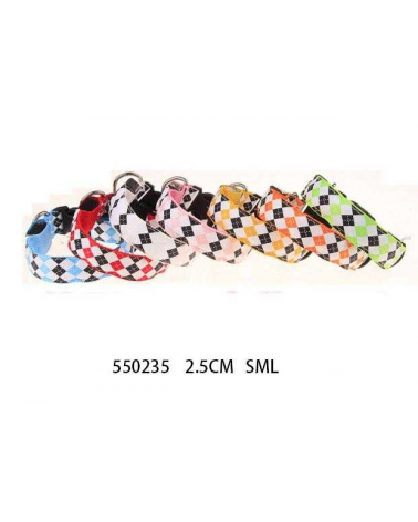 Φωτεινό περιλαίμιο - κολάρο σκύλου - 2.5cm - S/M/L - 12pcs