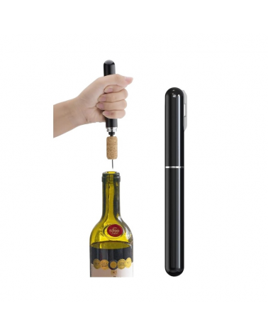Ανοιχτήρι κρασιού με πίεση αέρος - Τιρμπουσόν - KH1-002101 - 812549 - Black