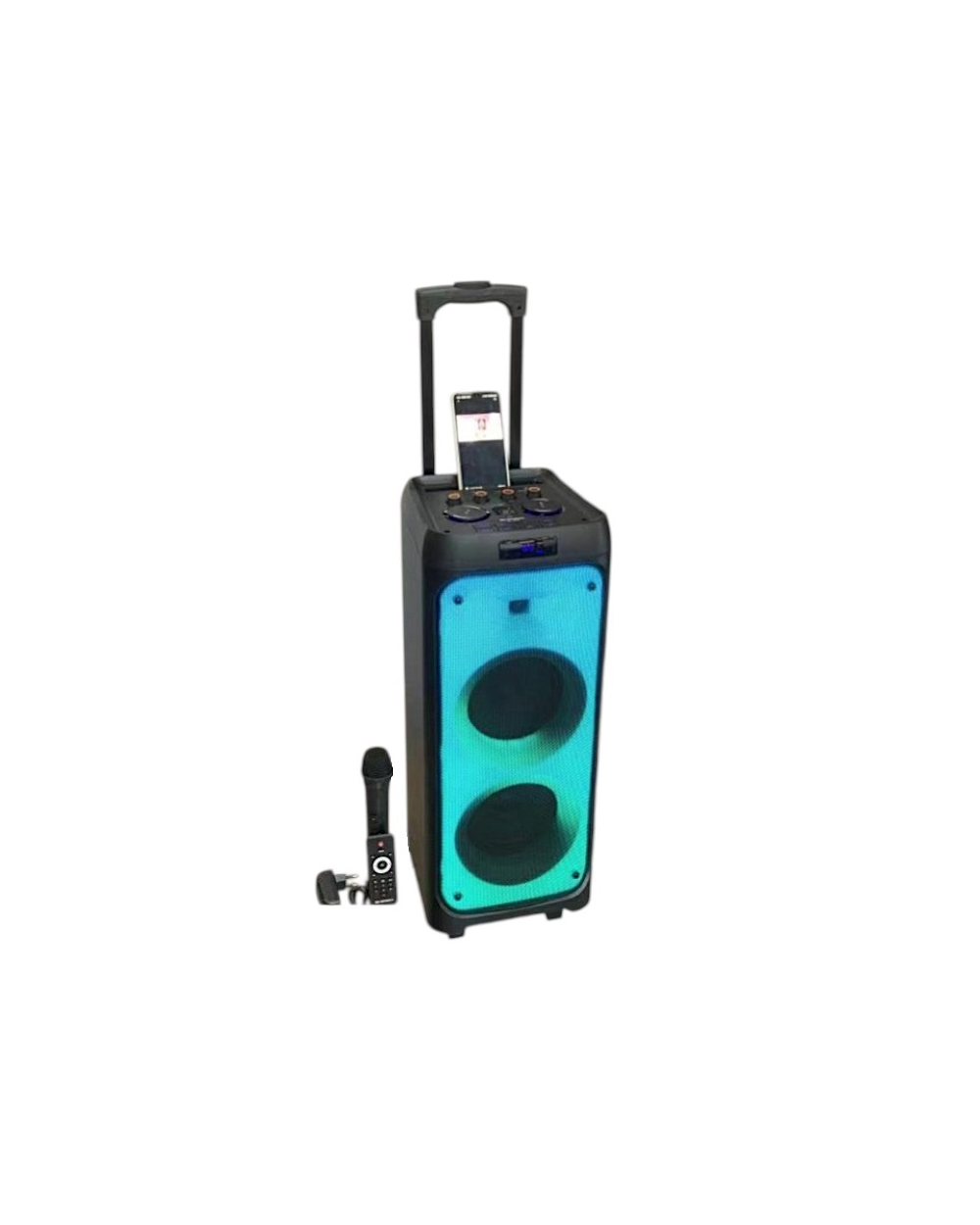 Φορητό ηχείο subwoofer με μικρόφωνο Karaoke - QS-8605