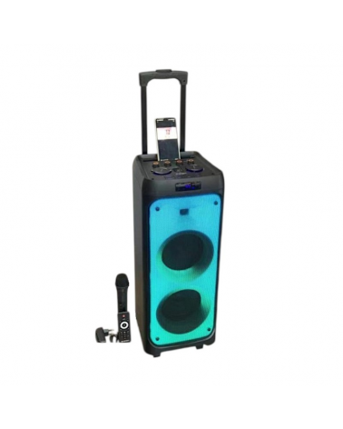 Φορητό ηχείο subwoofer με μικρόφωνο Karaoke - QS-8605