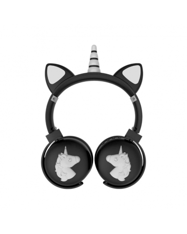 Ασύρματα ακουστικά - Unicorn Headphones - ME17 - 258606 - Black