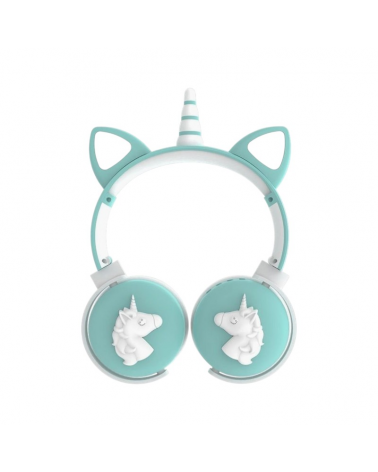 Ασύρματα ακουστικά - Unicorn Headphones - ME17 - 258606 - Blue