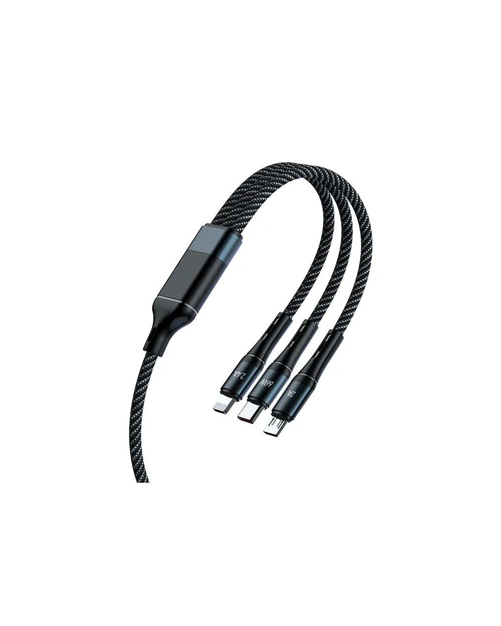 Καλώδιο φόρτισης & data 3in1 - Fast Charge - CL-972 - 1.2m - AWEI - Black